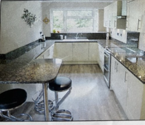 Cream shaker kitchen unit set - cream,