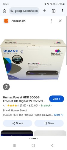 Humax foxsat hdr - humax, hdd