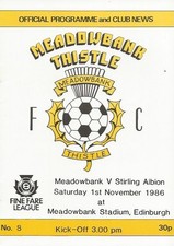 Meadowbank Thistle