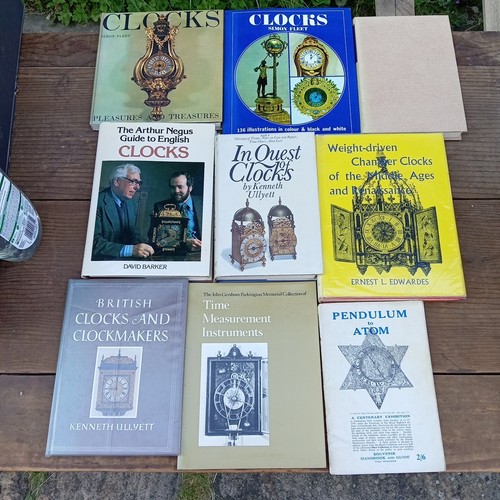 Clock books lot weight driven - clock,