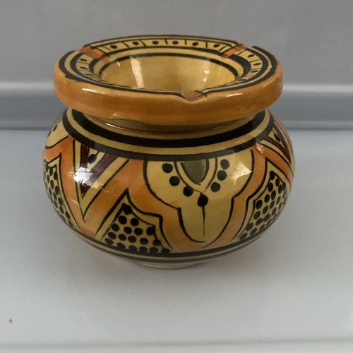 Moroccan ashtray vintage - moroccan,