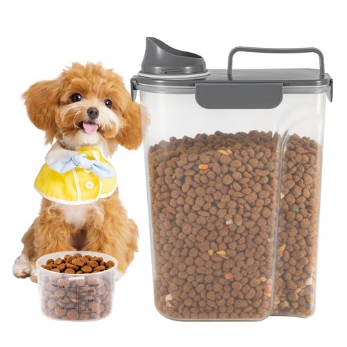 Dog food storage container - food,