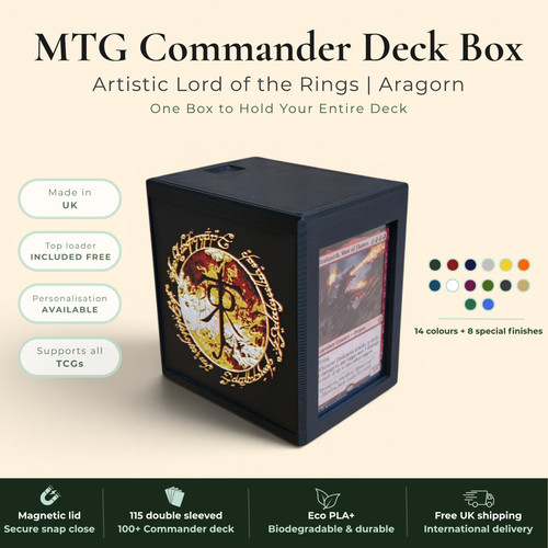 Aragorn mtg commander - mtg, box