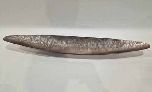 Large antique nickel - nickel, leaf