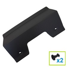 Rear bumper insert panel tow