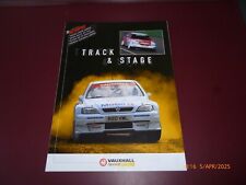 VAUXHALL SPORT TRACK & STAGE 1998 BTCC, VECTRA, ASTRA AUTOSPORT GUIDE/SUPPLEMENT