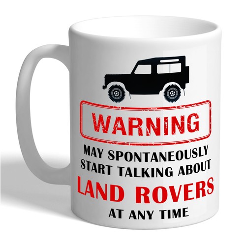 Land rover warning ceramic - land,