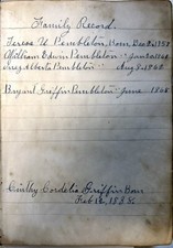1864 Pembleton Family Bible