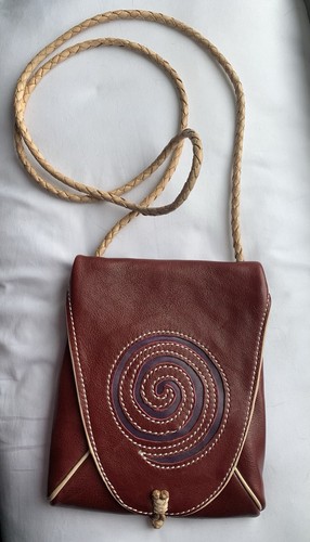 Leather handmade shoulder - leather, shoulder/