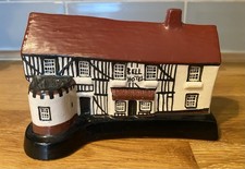 Vintage Ceramic Pottery House - The Bell Hotel Clare Suffolk Tudor Coaching Inn