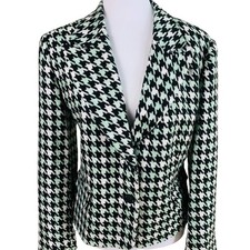Vintage Size 14P Houndstooth