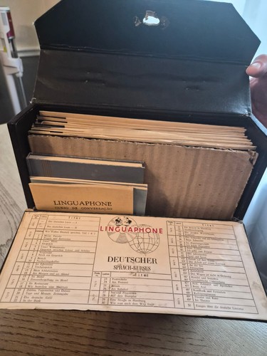 Vintage linguaphone german - vintage,