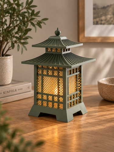 Pagoda lantern japanese style - lantern,,