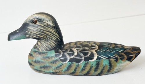 Vintage glass eyes duck green - eyes,