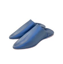 Men navy blue - navy, babouche