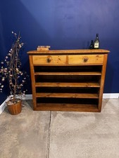 Antique pine kitchen sideboard - antique,