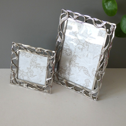 Pair vintage ornate photo - pair,