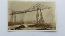 Postcard Middlesbrough, Transporter Bridge., Yorks. Posted 1914.