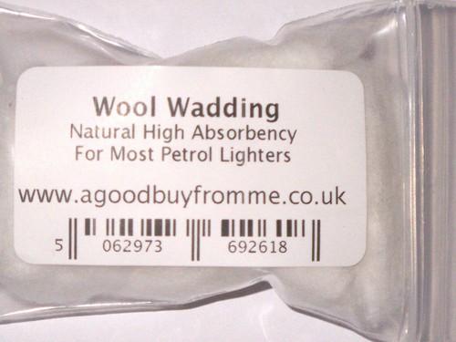 Petrol cigarette lighter - lighter, wool