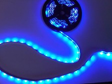 Blue Flexi 39" LED Waterproof Strip light Car 4x4 Boat Motorbike VW Vito Day Van