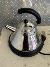 Alessi Electric Kettle Black Silver Defect Designer Kitchen