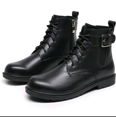 Naihoow girls black shoes girl - girls,