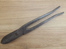 Vintage E.S.Shillito 12" Straight Tin Snips Sheffield England