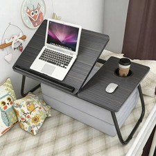 Folding laptop table stand bed - laptop,