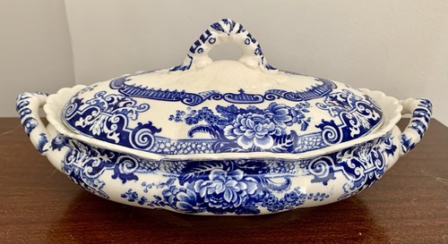 Antique vegetable tureen - vegetable,