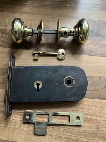 Victorian mortice lock - victorian,