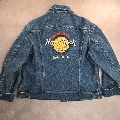Vtg hard rock cafe - cafe, denim