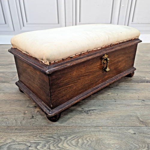Antique oak storage - antique,