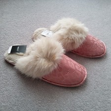 NEXT Womens Pink Leopard Mule