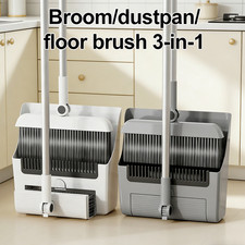 3-in-1 Foldable Broom Dustpan