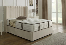 Plush Velvet Divan Bed Set