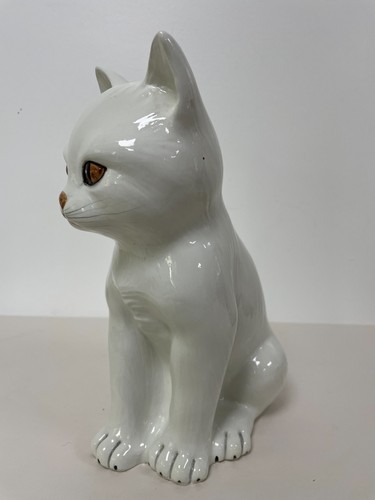 Large italian ceramic - large, cat