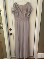 Jasmine Bridesmaid B203059 Gray