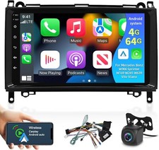 64G For Mercedes Benz A B Class Vito Sprinter W906 VW Crafter Car Stereo Android
