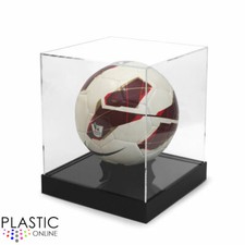 Football Display Case Football Riser Stand Signed Autographed - MORE COLOURS
