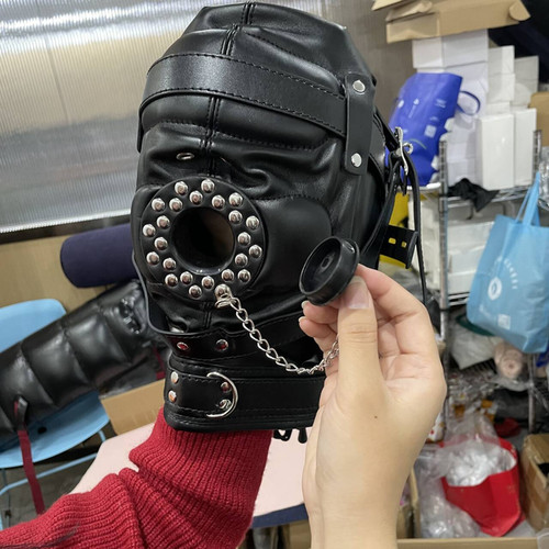 Couples head mask with - head,
