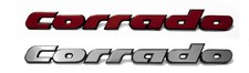VW Corrado lettering emblem