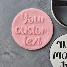 Personalised cupcake stamp