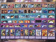 Yugioh Jaden Yuki Elemental Hero Deck 55 Card Flame Wingman Miracle Fusion Anime