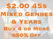 45s mixed genres buy - $2,