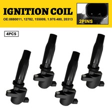 4x Pencil Ignition Coil Pack