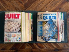Quilting Magazine Lot of 22