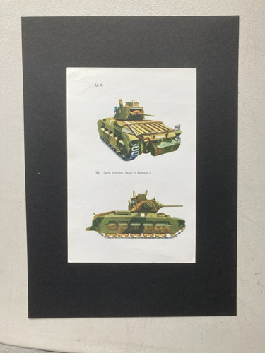 Vintage military print - military, print-british