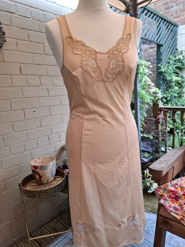 Vintage lace slip - vintage,