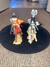 Vintage Timpo English Medieval Jousting Knights 1 Lance Gold / 1 Silver Look 👀