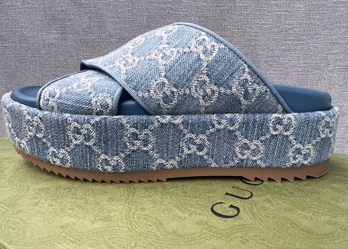 Gucci women denim platform - gucci, women's